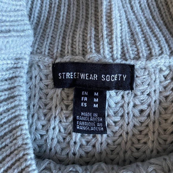 Grey Knitted Sweater - Picture 2 of 4